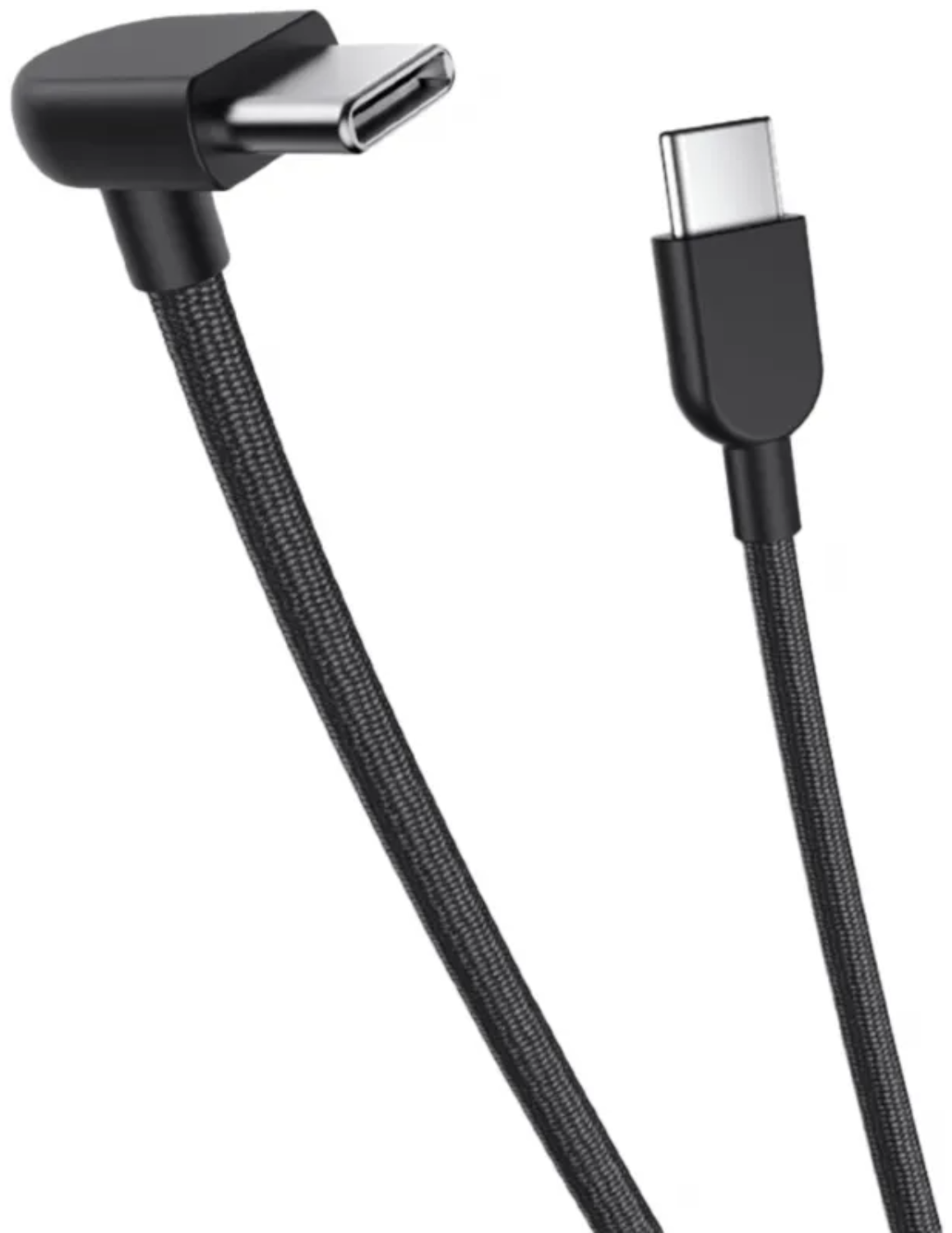 Кабель Xiaomi 3A Braided USB-C to USB-C Cable (10cm) белый BHR08W0GL
